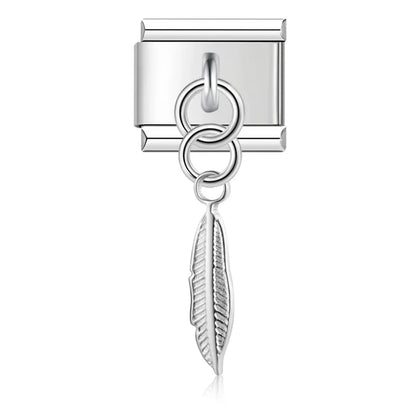 The Classic Silver Silhouette & Symbol Dangle Charm