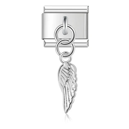 The Classic Silver Silhouette & Symbol Dangle Charm