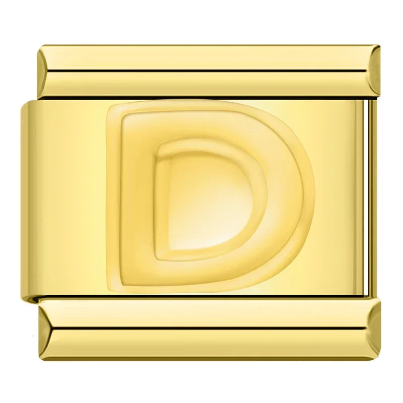 golden Letters A-Z DJ432