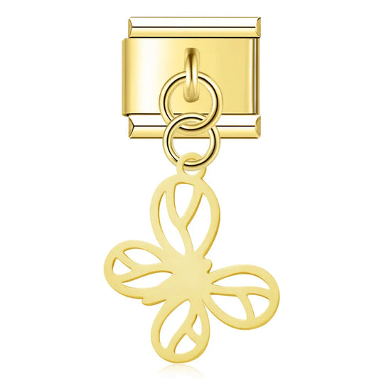 Graceful Butterfly Dangle Charms