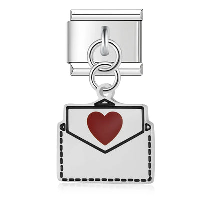 The Heart, Cake & Envelope Dangle Charm