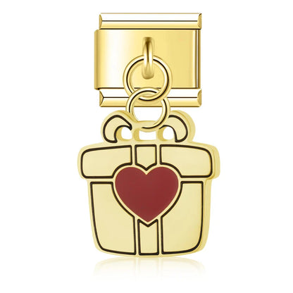 The Heart, Cake & Envelope Dangle Charm