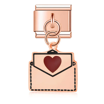 The Heart, Cake & Envelope Dangle Charm