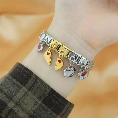 The Heart, Cake & Envelope Dangle Charm