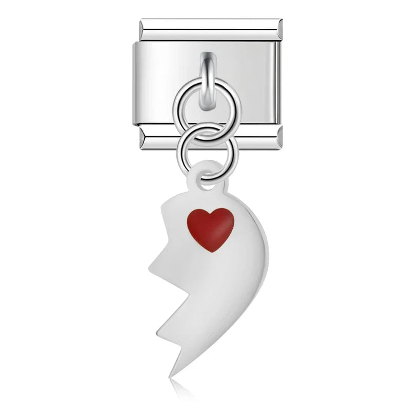 Heart Cake Envelope Charms