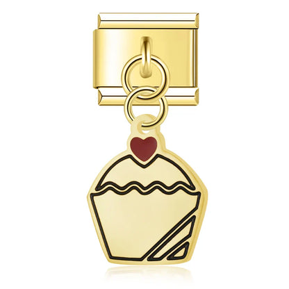 The Heart, Cake & Envelope Dangle Charm