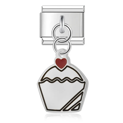 The Heart, Cake & Envelope Dangle Charm