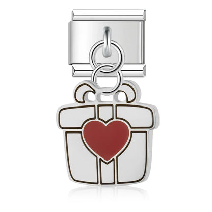 The Heart, Cake & Envelope Dangle Charm