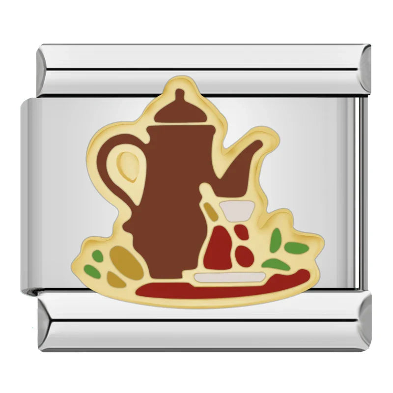 Heart Girls Boy Cat Star Charms Italian Links DJ1242