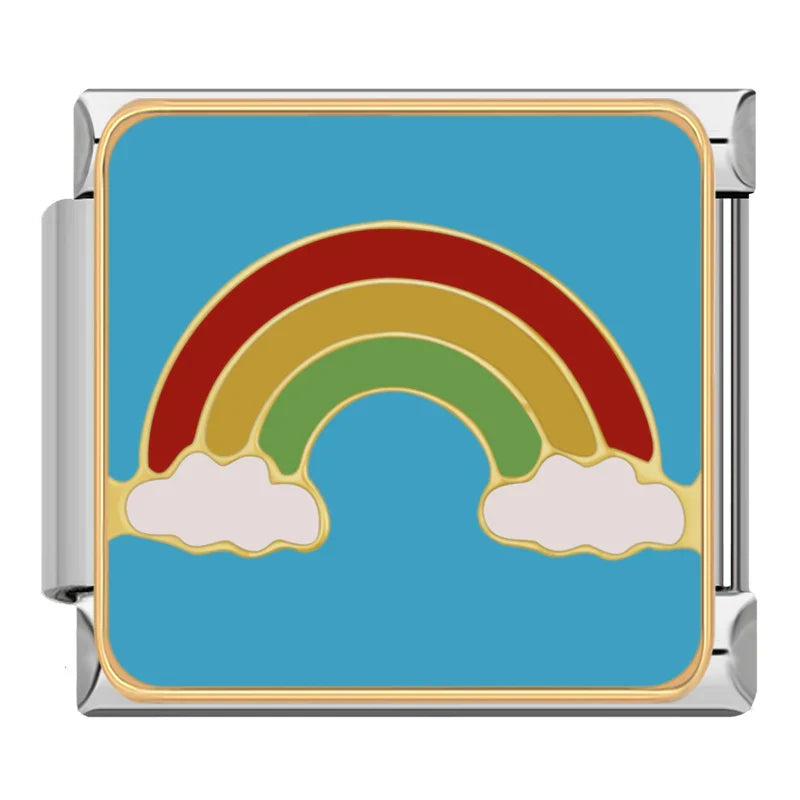 Heart Girls Boy Cat Star Charms Italian Links DJ1242