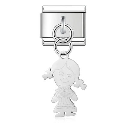 Sweet Silver Pendant Icon Charms