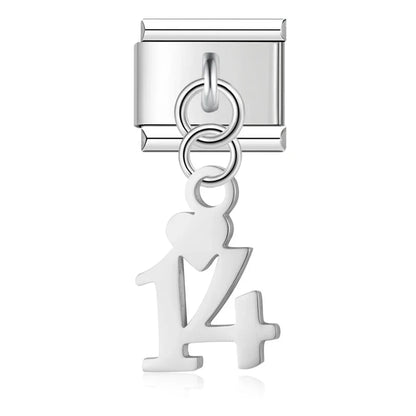 Enamel Suitcase & Luggage Dangle Charm for Charm Bracelets