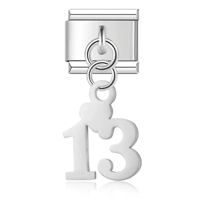 Enamel Suitcase & Luggage Dangle Charm for Charm Bracelets