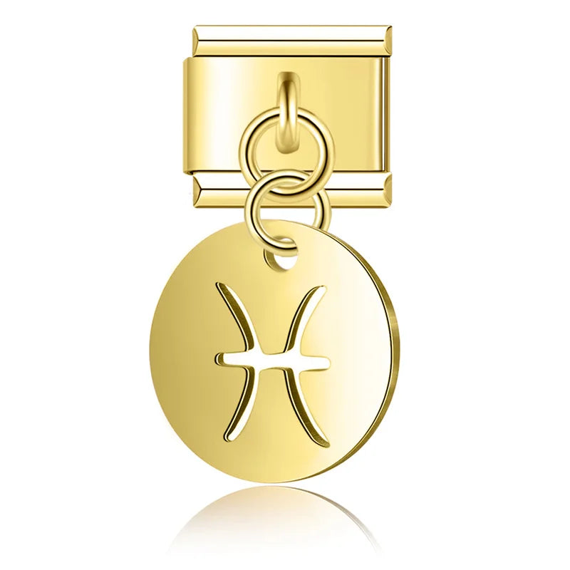 Round 12 Constellation Italian Charms Links DJ1213