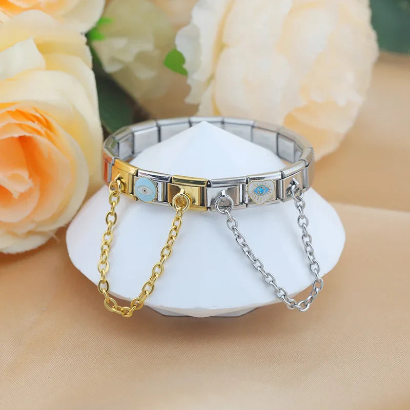 Stainless Steel Chain silver&gold