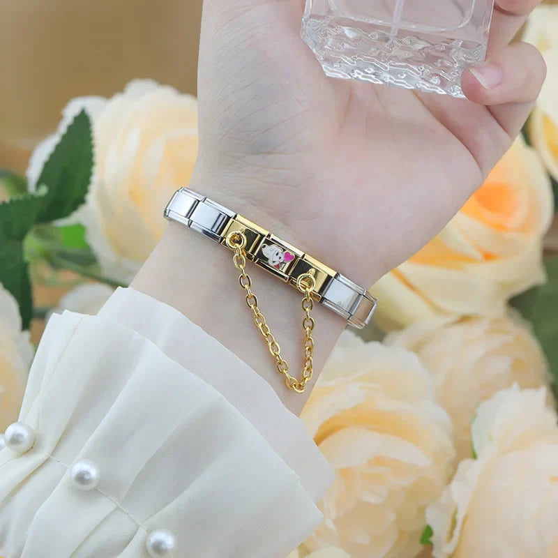 Stainless Steel Chain silver&gold