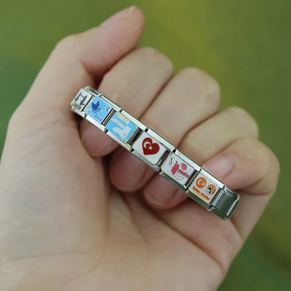 Turkey, Japan, Mexico, London & San Francisco Italian Charms — Travel Landmark Bracelet Links