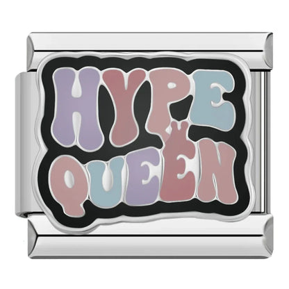 Empowering Quotes & Girl Power Italian Charms — Feminist & Motivational Bracelet Links