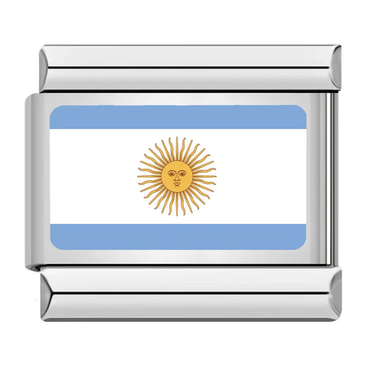 World National Flags charm