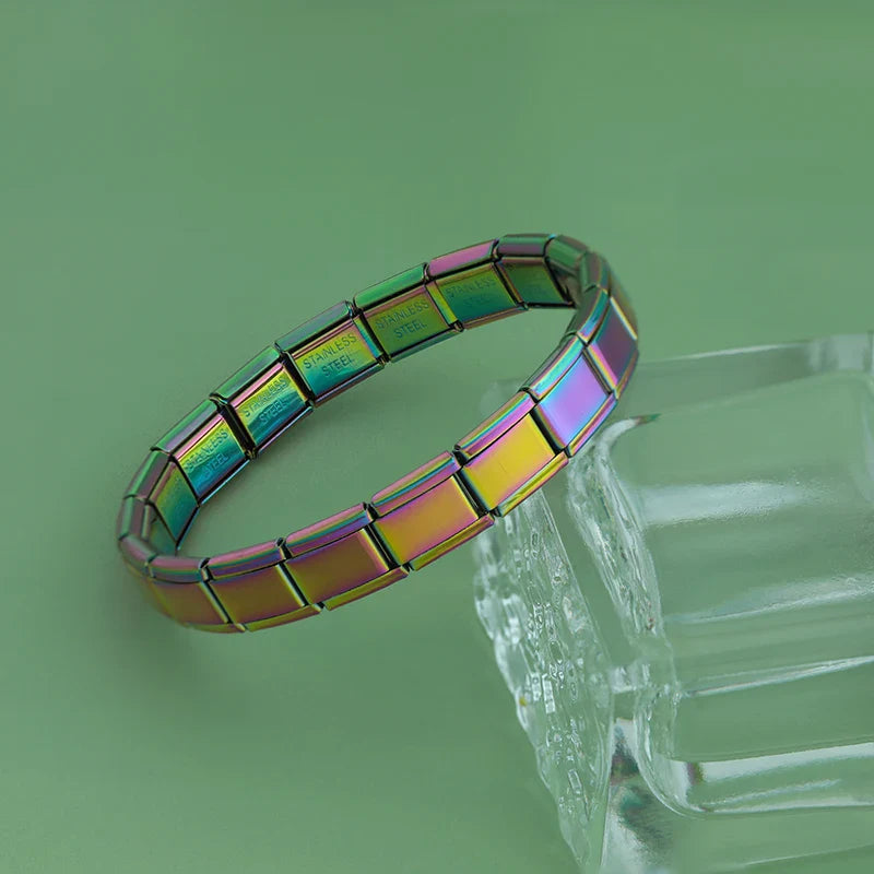 colorful plain bracelet