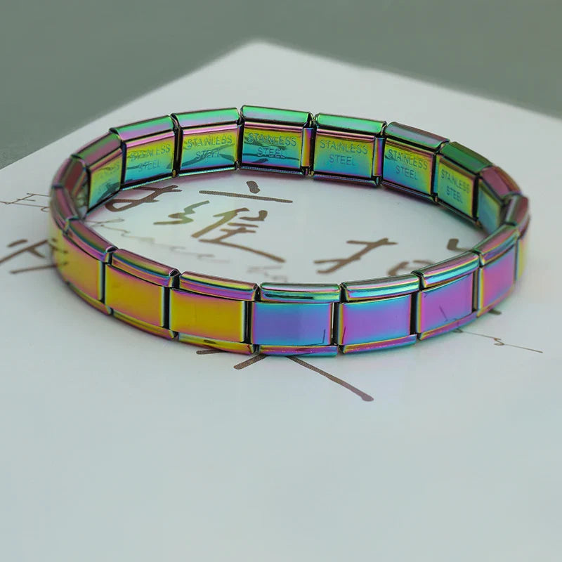 colorful plain bracelet