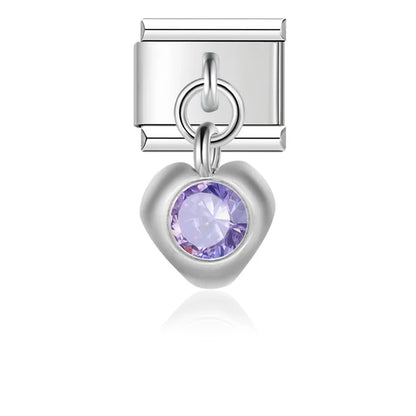 Colourful Gemstone Birthday Bead Charms