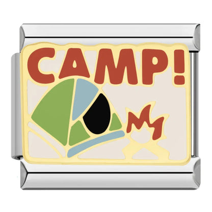 Graduation, Camping, Mother's Day, Make Up & Career Italian Charms — Milestone Bracelet Links