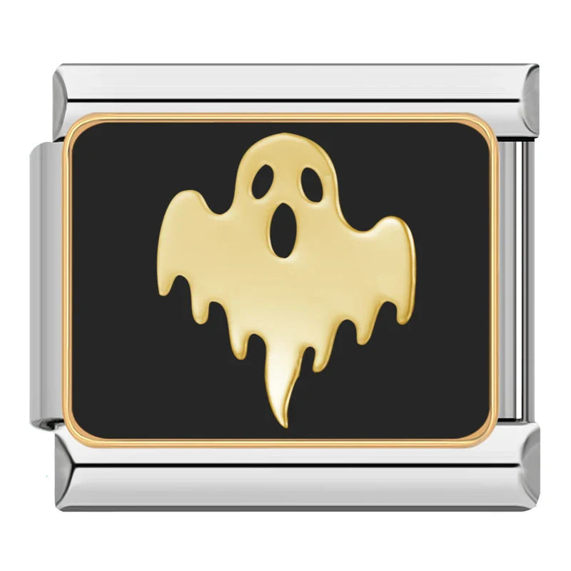 Halloween Black Owl Star Moon Bat Ghost DJ833