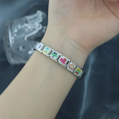 Motivational Quote Italian Charms — Just Do It, Rise Up, Dream Big, I Can & More