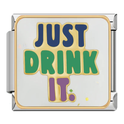 Motivational Quote Italian Charms — Just Do It, Rise Up, Dream Big, I Can & More