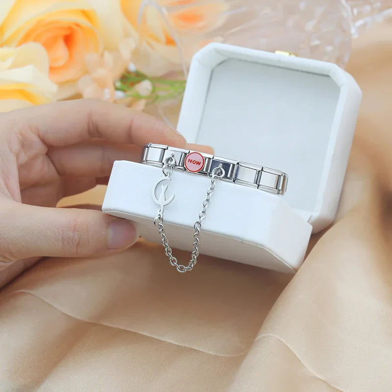 Owl Boy Girls Cat Chain Link DJ868