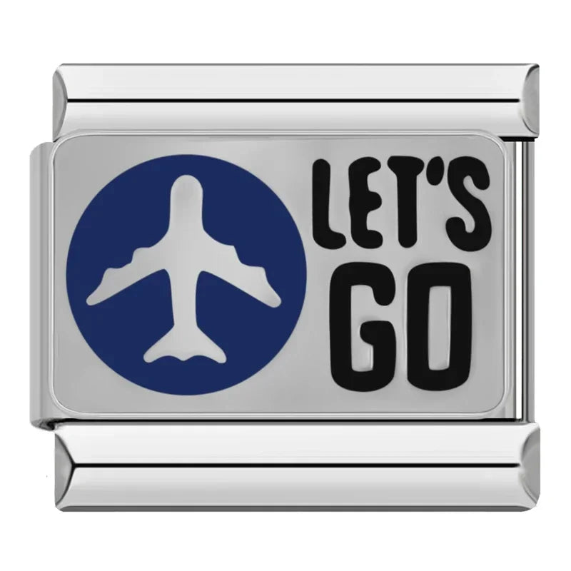 Travel Airplane Car Ship ZH027