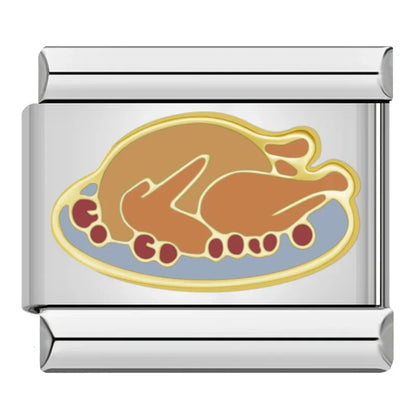 Food Italian Charms — Hamburger, Pizza, Cake, Bread & More Foodie Designs