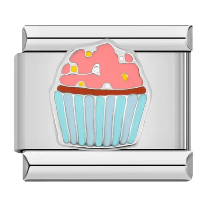 Food Italian Charms — Hamburger, Pizza, Cake, Bread & More Foodie Designs