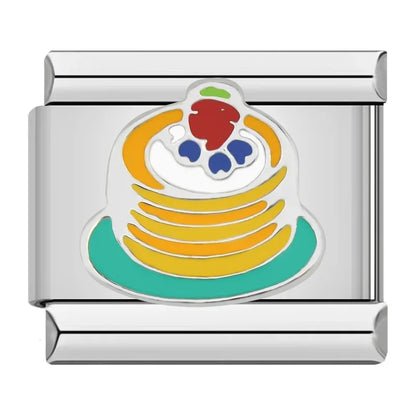 Food Italian Charms — Hamburger, Pizza, Cake, Bread & More Foodie Designs