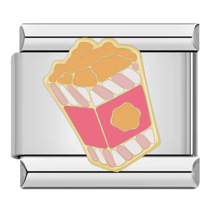 Food Italian Charms — Hamburger, Pizza, Cake, Bread & More Foodie Designs