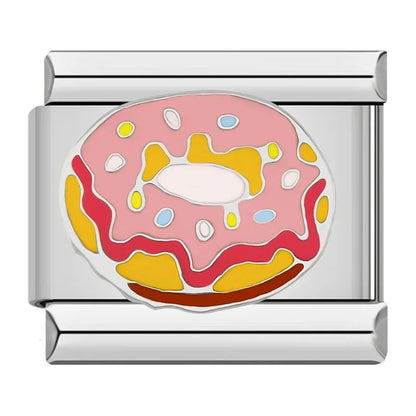 Food Italian Charms — Hamburger, Pizza, Cake, Bread & More Foodie Designs