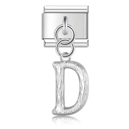 Enamel Butterfly & Garden Dangle Charm for Charm Bracelets