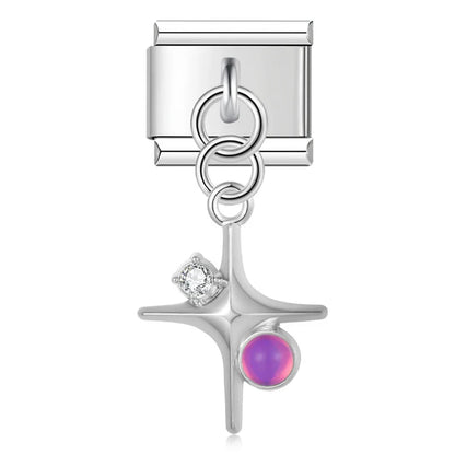 Enamel Cactus Dangle Charm