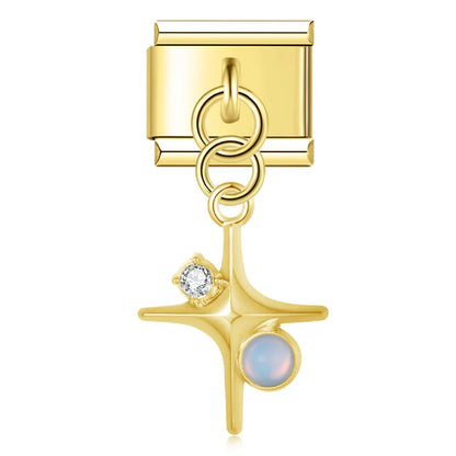 Enamel Cactus Dangle Charm