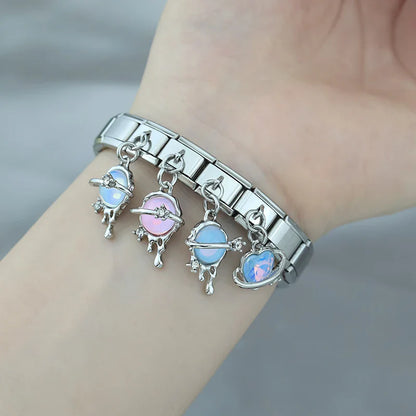 The Heart Universe Opal Planet Dangle Charm
