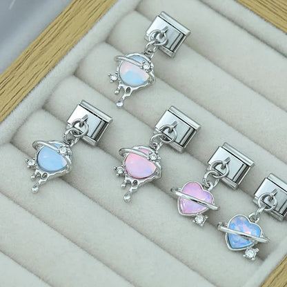 The Heart Universe Opal Planet Dangle Charm