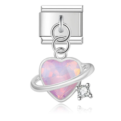 The Heart Universe Opal Planet Dangle Charm