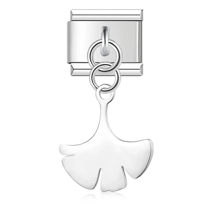 Leaf Italian Charms Links DJ1166