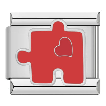 Red-Themed Italian Charms — Chilli, Kiss Me, Red Hat, Lips, Crown & More