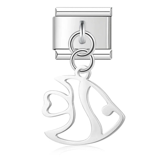 fish designs : Sharks Octopuses Dolphins charms