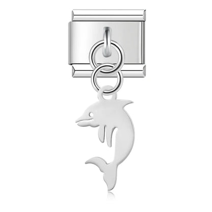 fish designs : Sharks Octopuses Dolphins charms