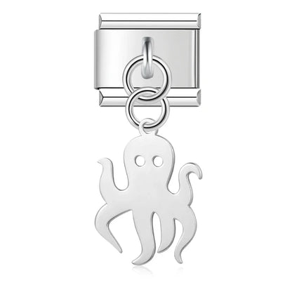 fish designs : Sharks Octopuses Dolphins charms