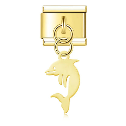 fish designs : Sharks Octopuses Dolphins charms