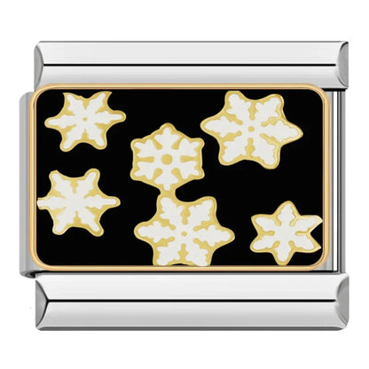 Black-Themed Italian Charms — Cat, Moon, Skull, Broadway, GO GIRL & More